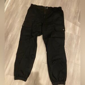 Womens Black Cargo Pants